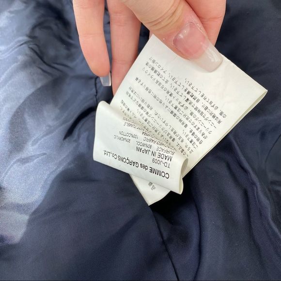 COMME Des Garçons tricot Wool Coat - Picture 6 of 7